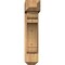 Ekena Millwork Olympic Craftsman Smooth Bracket w/ Offset Brace, Western Red Cedar, 7 1/2"W x 26"D x 34"H BKT0806X26X34OLY04SWR - alternate 2